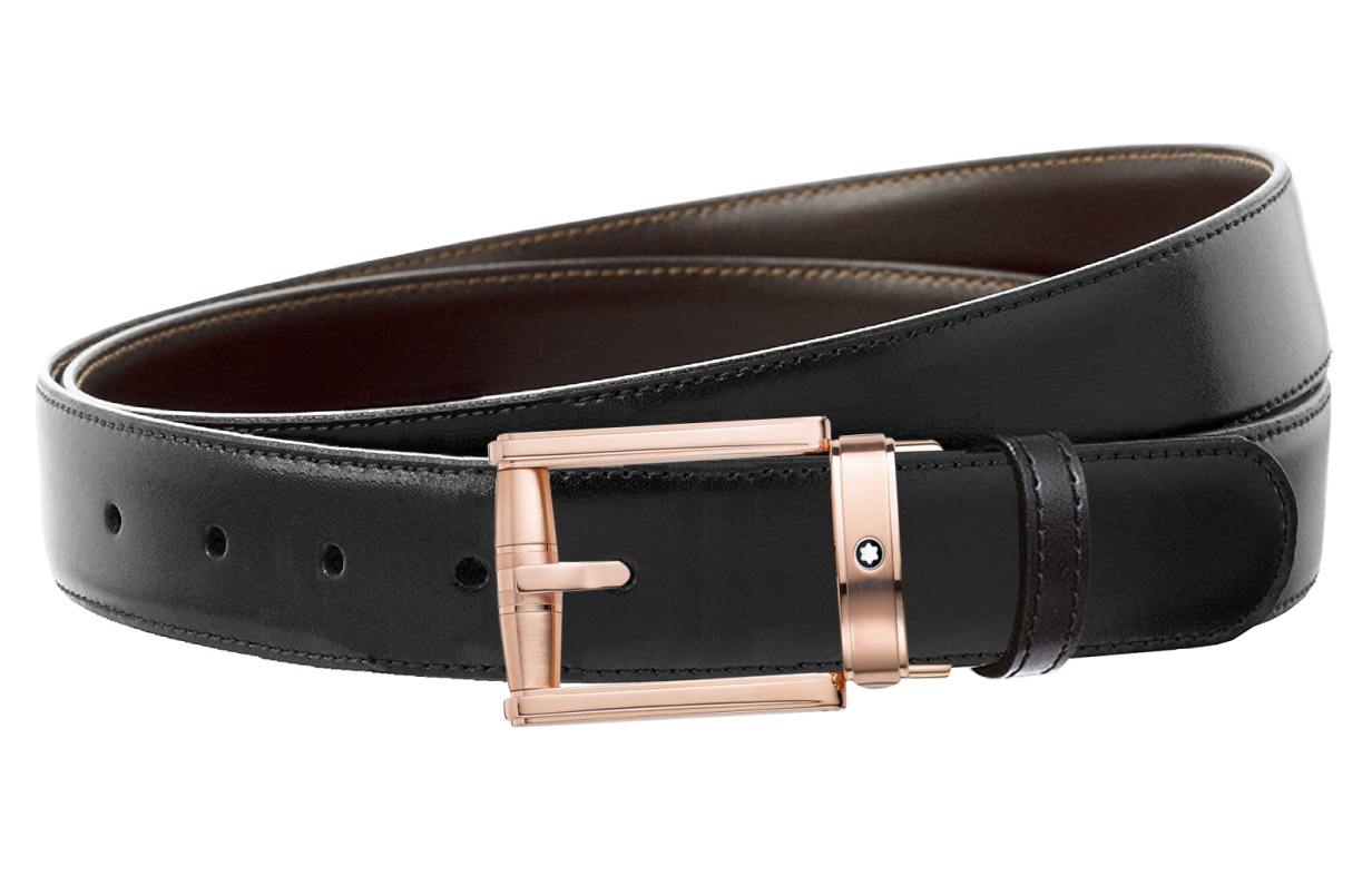 Thắt lưng Montblanc authentic được làm từ nguyên liệu cao cấp.